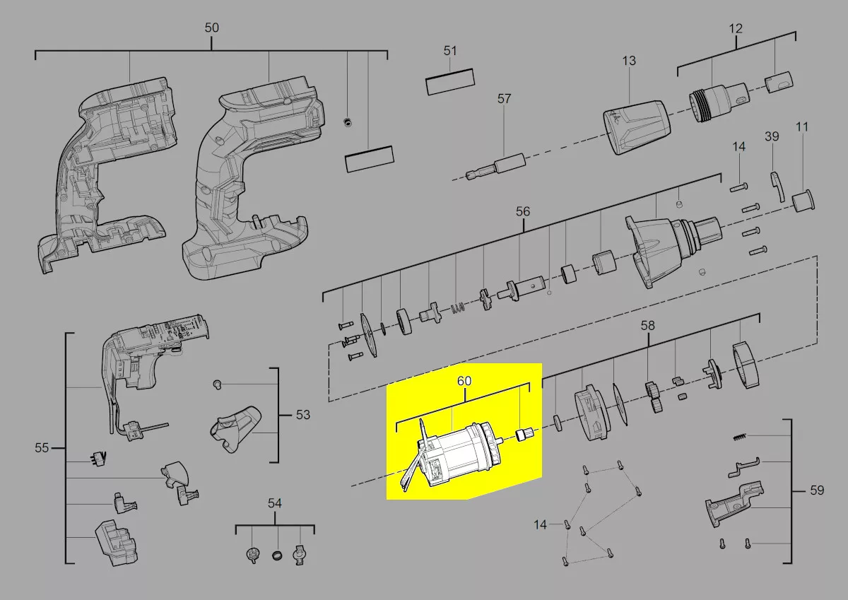 Moteur réf. 4931461973 AEG